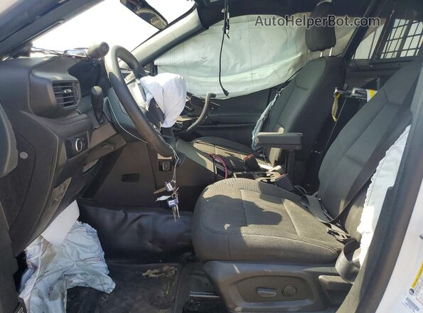 1FM5K8AB1RGA71822 2024 FORD EXPLORER Белый Вид салона спереди