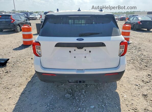 1FM5K8AB1RGA71822 2024 FORD EXPLORER Белый Вид сзади