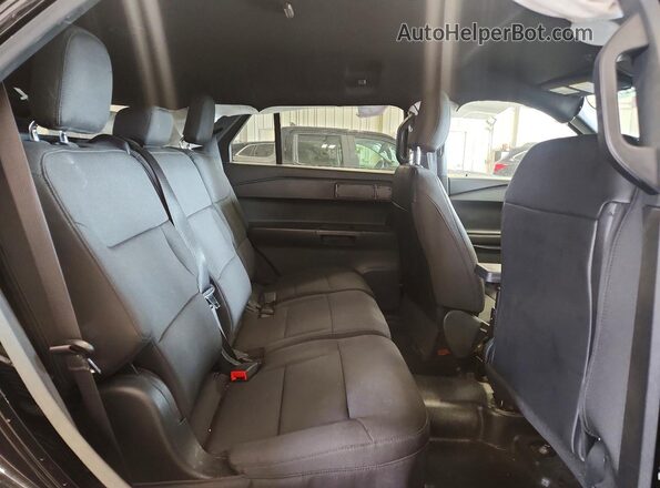 1FM5K8AB2MGB47041 2021 FORD EXPLORER Black Вид задніх сидінь