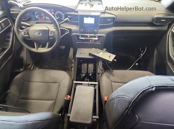 1FM5K8AB2MGB47041 2021 FORD EXPLORER Black Вид панелі приладів
