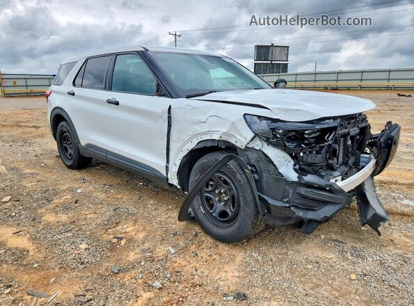 1FM5K8AB2NGA05385 2022 FORD EXPLORER White Przód prawy