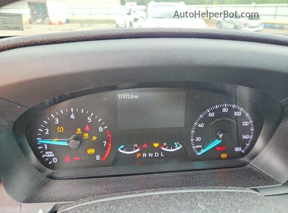 1FM5K8AB2NGA05385 2022 FORD EXPLORER White Widok zestawu wskaźników