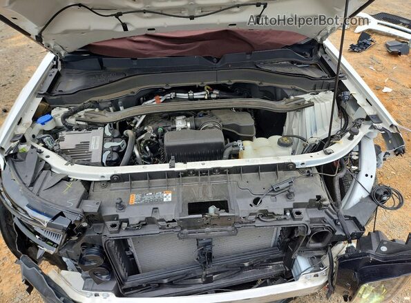1FM5K8AB2NGA05385 2022 FORD EXPLORER White Widok komory silnika
