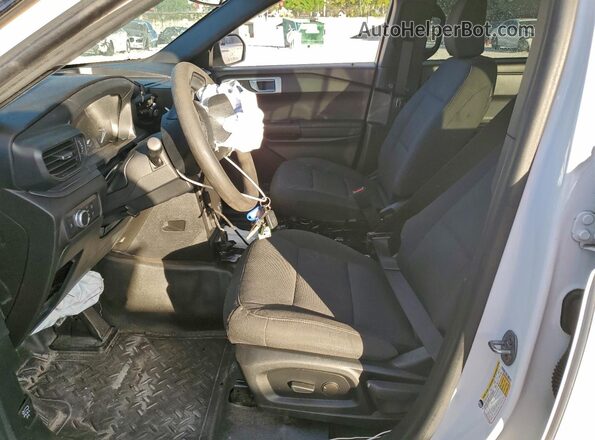 1FM5K8AB2NGB52905 2022 FORD EXPLORER White Вид салону спереду