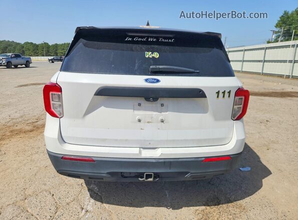1FM5K8AB2PGA80980 2023 FORD EXPLORER White უკანა ხედი