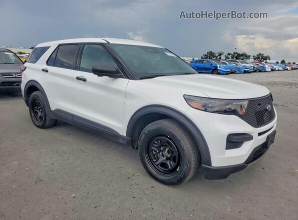 1FM5K8AB2SGA50824 2025 FORD EXPLORER White Delantero derecho