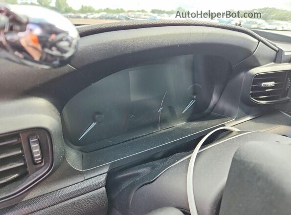 1FM5K8AB3LGD01271 2020 FORD EXPLORER Black Սարքավորումների վահանակի տեսք