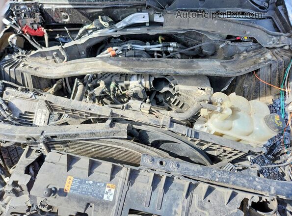 1FM5K8AB3MGA18421 2021 FORD EXPLORER Black Widok komory silnika