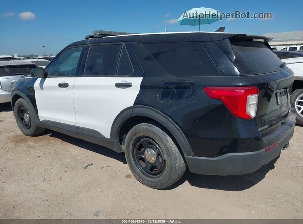 1FM5K8AB3MGA24736 2021 FORD POLICE INTERCEPTOR Black Задня ліва чверть