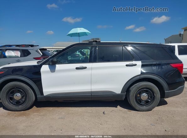1FM5K8AB3MGA24736 2021 FORD POLICE INTERCEPTOR Black Панорамний вид салону 360°