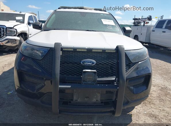 1FM5K8AB3MGA24736 2021 FORD POLICE INTERCEPTOR Black Вид щитка приладів