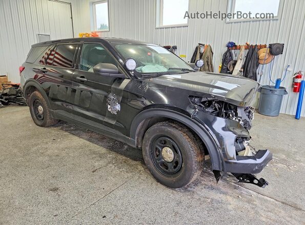 1FM5K8AB3MGA42802 2021 FORD EXPLORER Black Передня права чверть