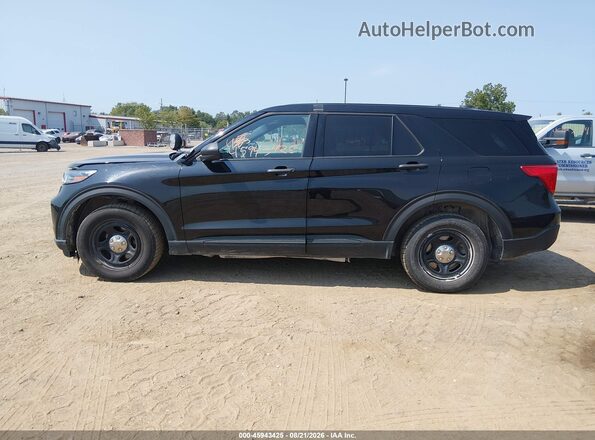 1FM5K8AB3NGA54272 2022 FORD POLICE INTERCEPTOR Black Widok wnętrza 360 stopni