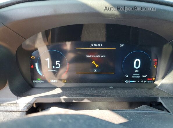 1FM5K8AB3SGA77594 2025 FORD EXPLORER Black ხელსაწყოთა პანელის ხედი