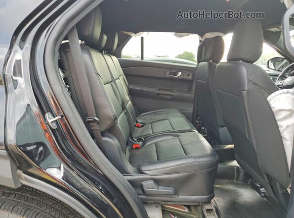1FM5K8AB3SGA77594 2025 FORD EXPLORER Black უკანა სალონის ხედი