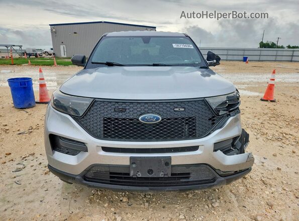 1FM5K8AB4LGA19642 2020 FORD EXPLORER Silver წინა ხედი