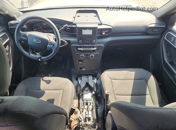 1FM5K8AB4LGA19642 2020 FORD EXPLORER Silver წინა პანელის ხედი