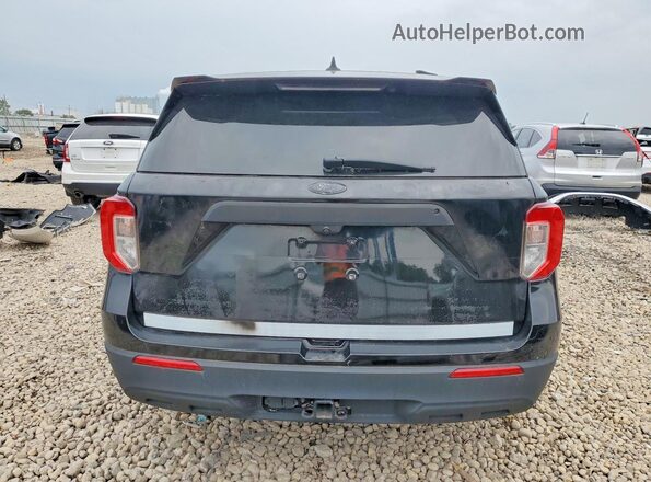 1FM5K8AB4NGA02231 2022 FORD EXPLORER Black უკანა ხედი