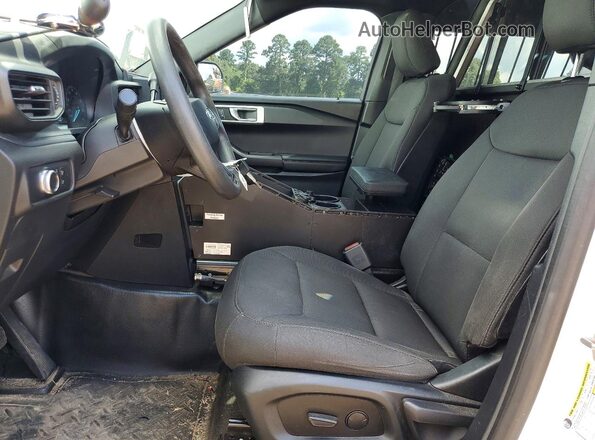 1FM5K8AB5LGC14391 2020 FORD EXPLORER White Front interior view