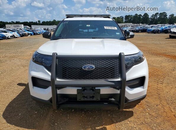 1FM5K8AB5LGC14391 2020 FORD EXPLORER White Front view