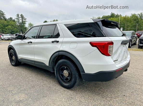 1FM5K8AB5LGC70198 2020 FORD EXPLORER White Rear right