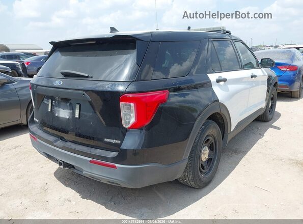 1FM5K8AB5MGA24737 2021 FORD POLICE INTERCEPTOR Black Հետևի աջ