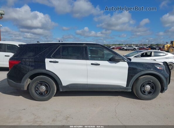 1FM5K8AB5MGA24737 2021 FORD POLICE INTERCEPTOR Black Սալոնի հետևի տեսք