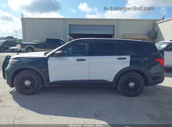 1FM5K8AB5MGA24737 2021 FORD POLICE INTERCEPTOR Black Սալոնի 360 աստիճան տեսք