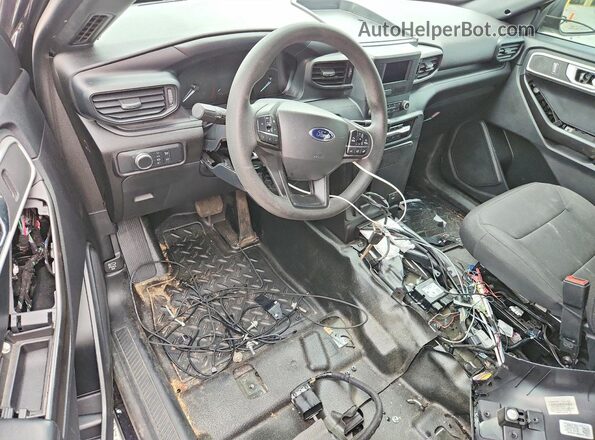 1FM5K8AB5NGA48280 2022 FORD EXPLORER Black Dashboard view