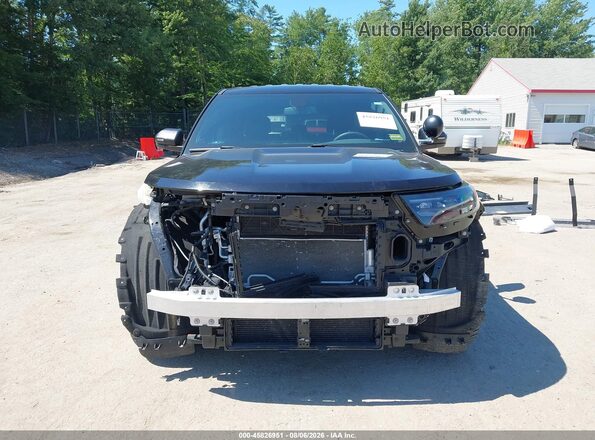 1FM5K8AB6LGA84587 2020 FORD POLICE INTERCEPTOR Black უკანა სალონის ხედი