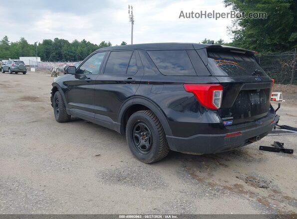 1FM5K8AB6LGA84587 2020 FORD POLICE INTERCEPTOR Черный Задняя левая четверть