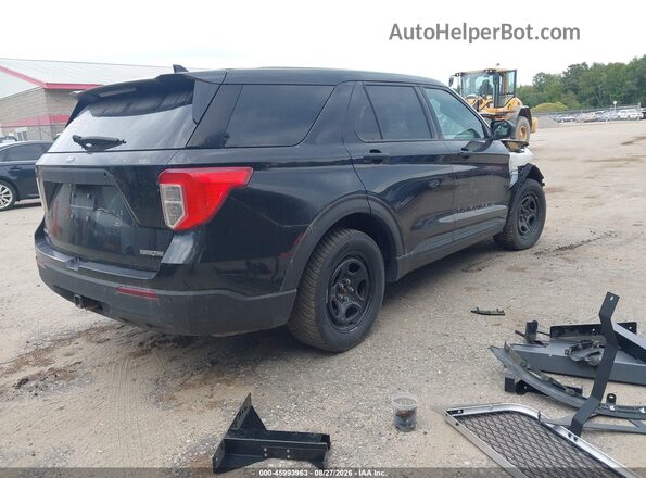 1FM5K8AB6LGA84587 2020 FORD POLICE INTERCEPTOR Черный Задняя правая четверть