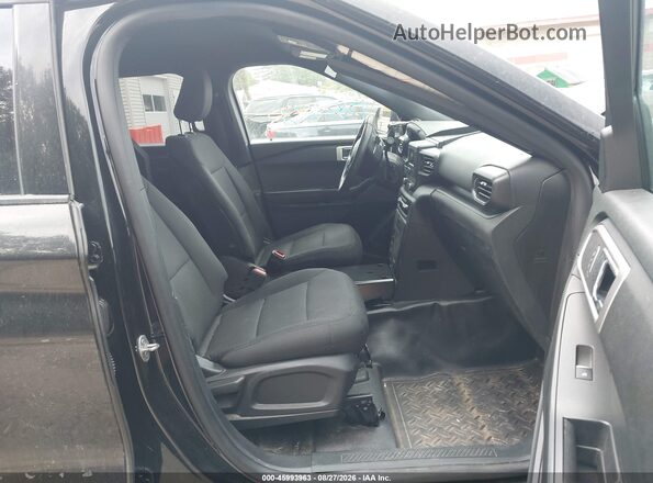 1FM5K8AB6LGA84587 2020 FORD POLICE INTERCEPTOR Черный Вид салона спереди