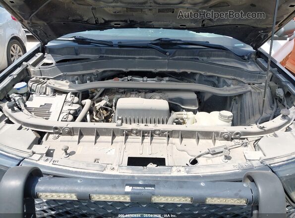 1FM5K8AB6MGA24732 2021 FORD POLICE INTERCEPTOR Black უკანა ხედი