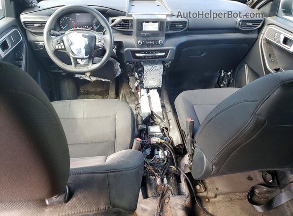 1FM5K8AB6NGA25560 2022 FORD EXPLORER Black წინა პანელის ხედი