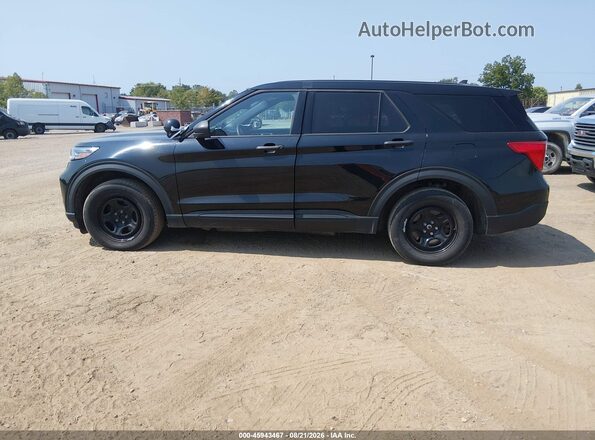 1FM5K8AB6NGA54170 2022 FORD POLICE INTERCEPTOR Black Widok wnętrza 360 stopni