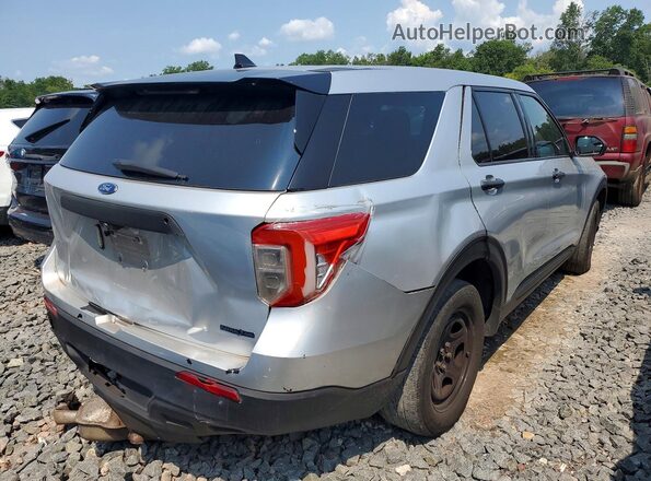 1FM5K8AB7LGA19232 2020 FORD EXPLORER Silver Tył prawy