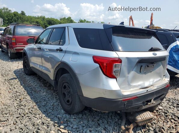 1FM5K8AB7LGA19232 2020 FORD EXPLORER Silver Tył lewy