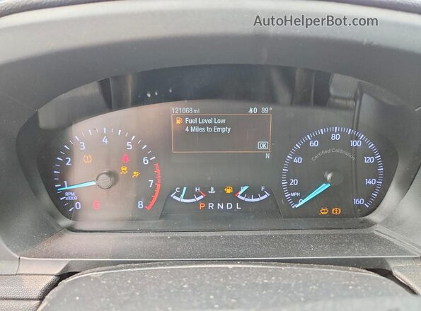 1FM5K8AB7LGA19232 2020 FORD EXPLORER Silver Widok zestawu wskaźników