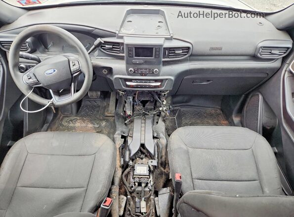 1FM5K8AB7LGA19232 2020 FORD EXPLORER Silver Widok deski rozdzielczej