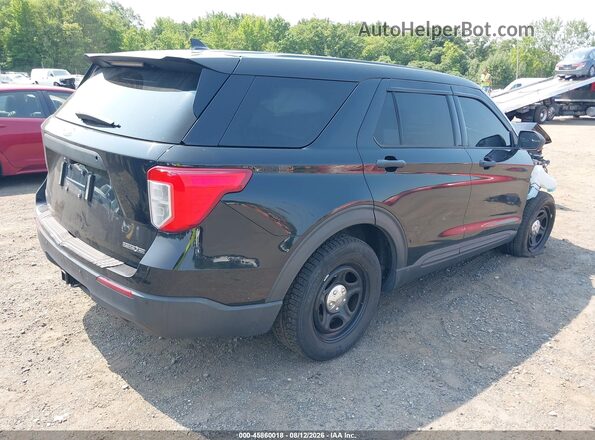 1FM5K8AB7MGA06448 2021 FORD POLICE INTERCEPTOR Black Задня права чверть