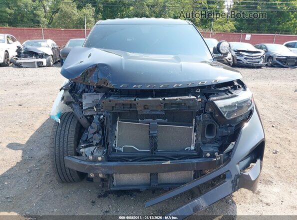 1FM5K8AB7MGA06448 2021 FORD POLICE INTERCEPTOR Black Вид щитка приладів