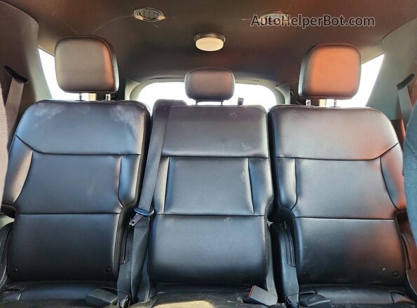 1FM5K8AB7MGC02048 2021 FORD EXPLORER Black Vista de los asientos traseros