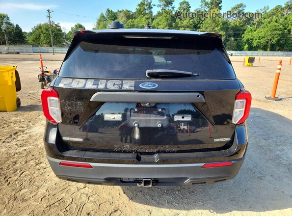 1FM5K8AB7MGC02048 2021 FORD EXPLORER Black Vista trasera