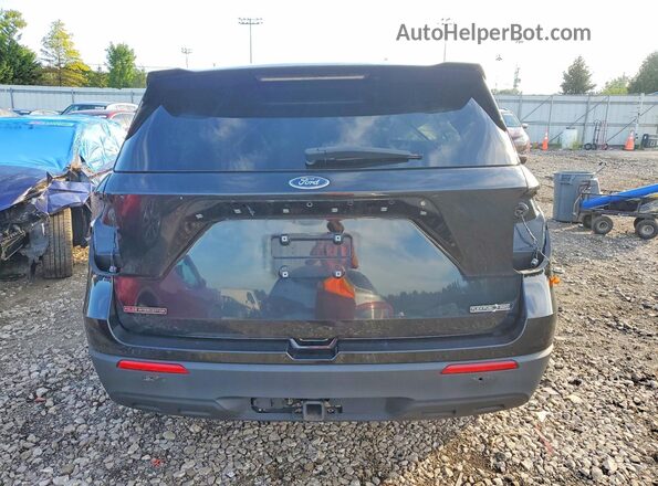 1FM5K8AB8MGA43864 2021 FORD EXPLORER Black Widok z tyłu