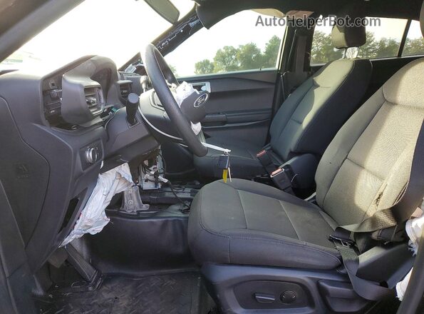 1FM5K8AB8MGA43864 2021 FORD EXPLORER Black Widok wnętrza z przodu