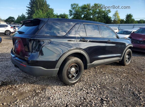 1FM5K8AB8MGA43864 2021 FORD EXPLORER Black Tył prawy