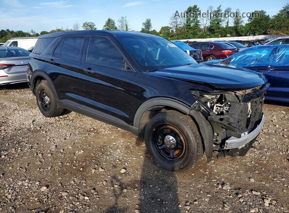 1FM5K8AB8MGA43864 2021 FORD EXPLORER Black Przód prawy