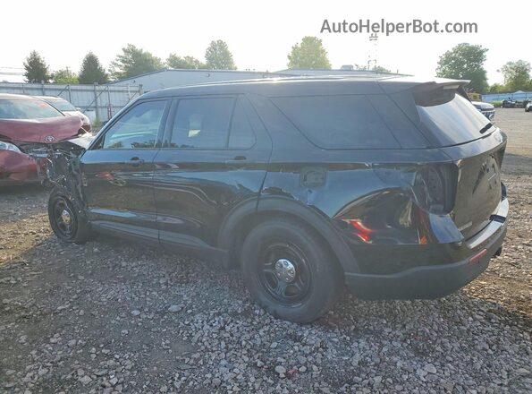 1FM5K8AB8MGA43864 2021 FORD EXPLORER Black Tył lewy