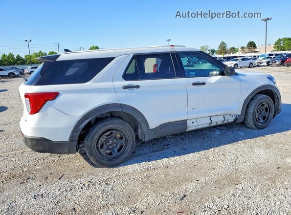 1FM5K8AB9LGA71574 2020 FORD EXPLORER Белый Задняя правая четверть